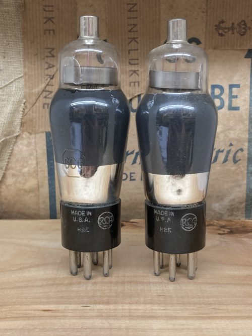 6C6 RCA true NOS/NIB, milspec tubes, perfect  condition, 1944 date codes - Image 2