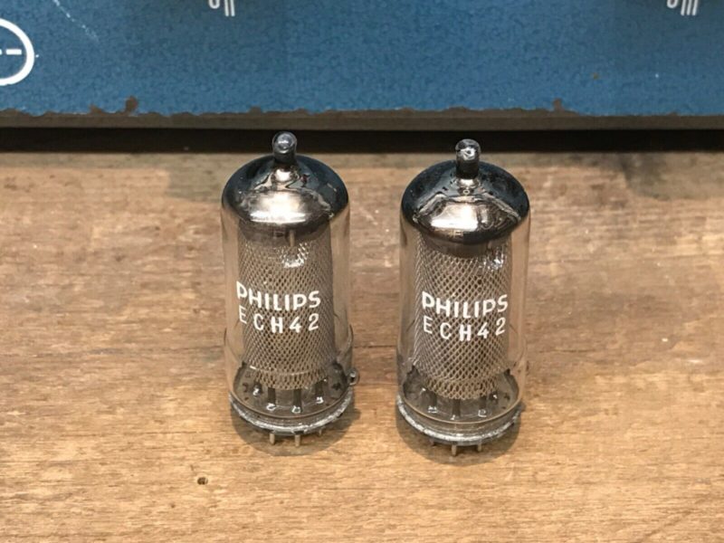 ECH42 6CU7, Siemens/Philips, one pair, milspec, true NOS