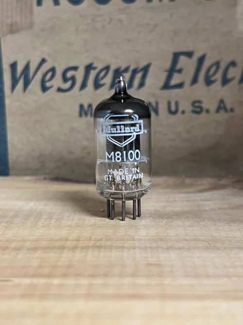 M8100 Mullard EF95 6AK5 5654 NOS, milspec, black plates, one matched pair (2) - Image 3