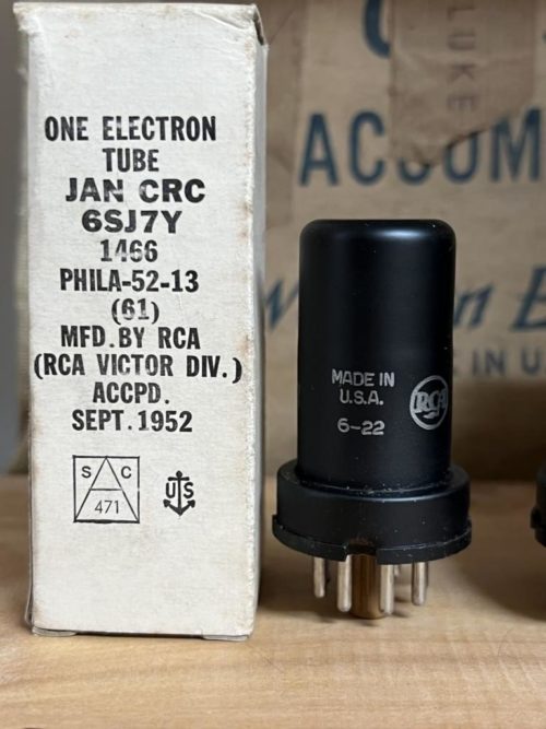 6SJ7Y RCA NOS/NIB, milspec tubes from the 1950ies, one pair (2) - Image 5