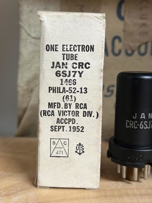 6SJ7Y RCA NOS/NIB, milspec tubes from the 1950ies, one pair (2) - Image 4