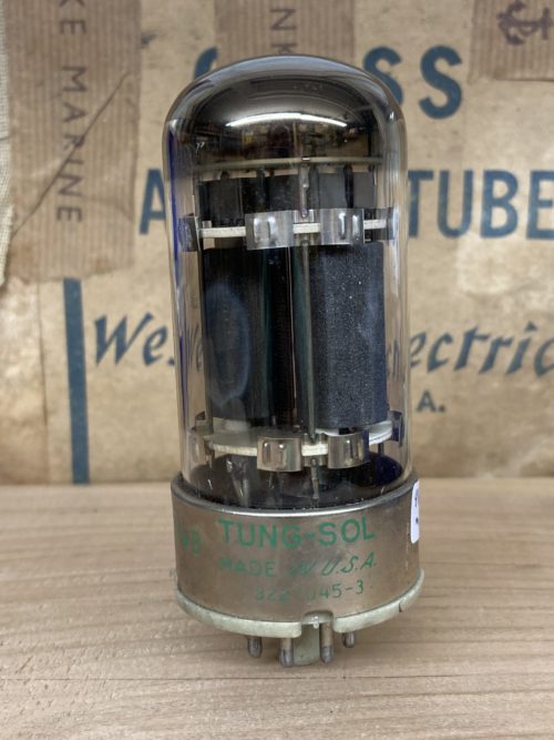 6080WB Tung-Sol/Chatham, graphite plates, milspec, 6AS7G sub - Image 4