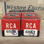 6SS7 RCA, NOS/NIB, unopened boxes, one pair