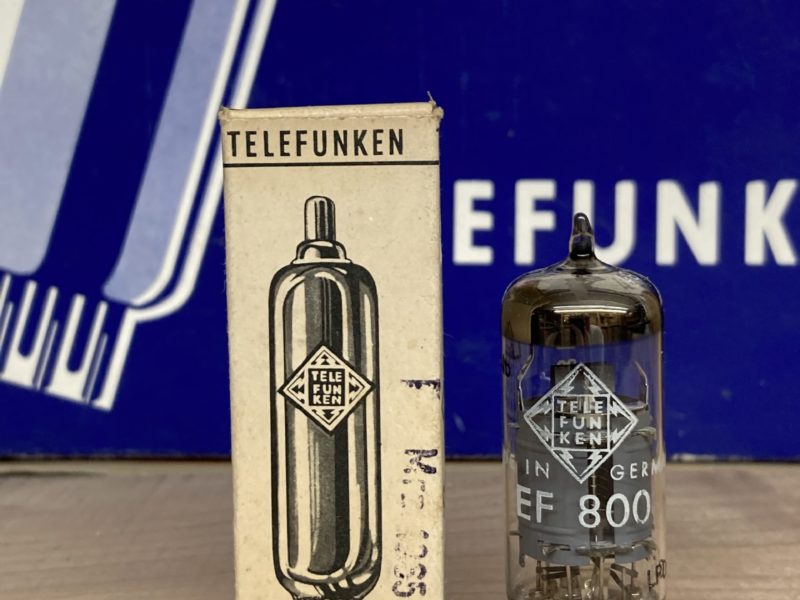 EF800 Telefunken, NOS/NIB,  diamond, burned-in, noise free, mic grade, ready for recording!
