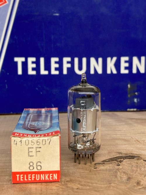 EF86 Telefunken, true NOS/NIB, diamond ,  holy grail, for Neumann etc. - Image 2