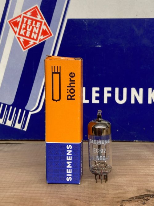 EC92 6AB4 Telefunken branded Siemens, NOS/NIB, holy grail