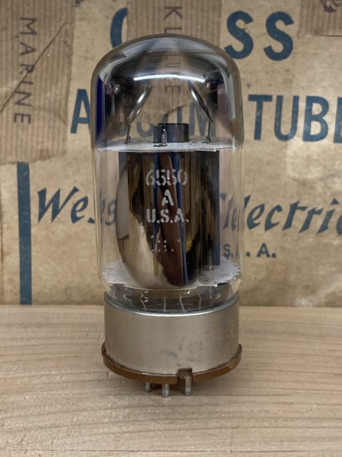 6550A GE, tested and guaranteed, tests NOS with 100%+, missing center pin - Image 2