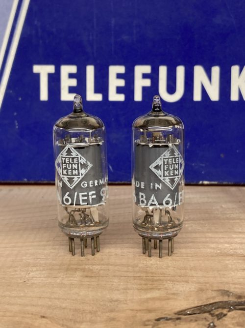 6BA6 EF93 Telefunken, matched pair (2), NOS, diamond <> - Image 2