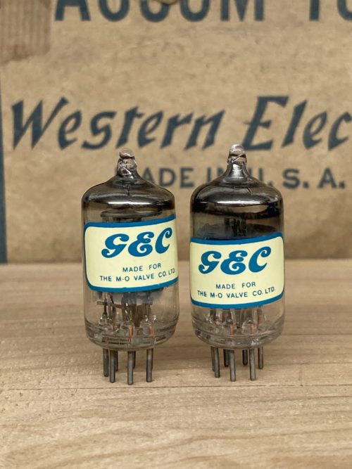 CV4010 GEC EF95 6AK5 5654 NOS, milspec, square getter, super strong pair - Image 3
