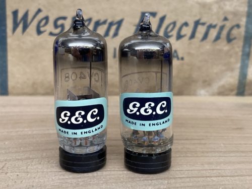 CV408 GEC A1714 true NOS/NIB, milspec, never opened boxes, one pair