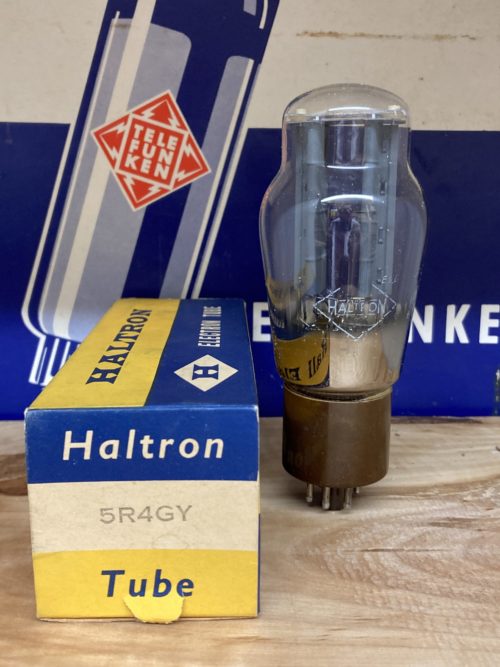 5R4GY Haltron, true NOS/NIB, tests perfect