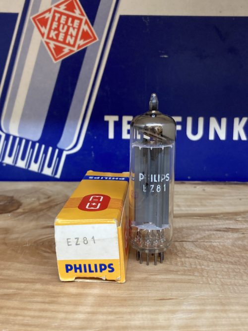 EZ81 Philips, true NOS/NIB, x-rare Hendon Works coding