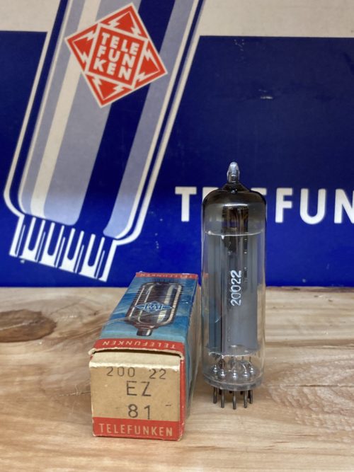 EZ81 Telefunken, true NOS/NIB - Image 2