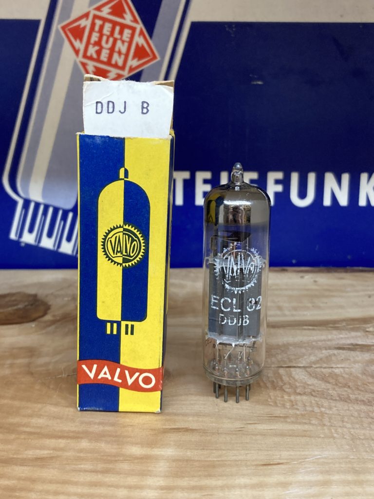 ECL82 6BM8 Valvo Made By Mazda Brussels True NOS NIB Tubes Parts 