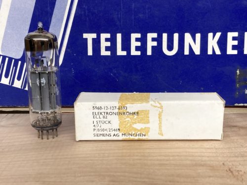 ECL82 6BM8 Siemens / Telefunken NOS/NIB, <>, tested & guaranteed - Image 4