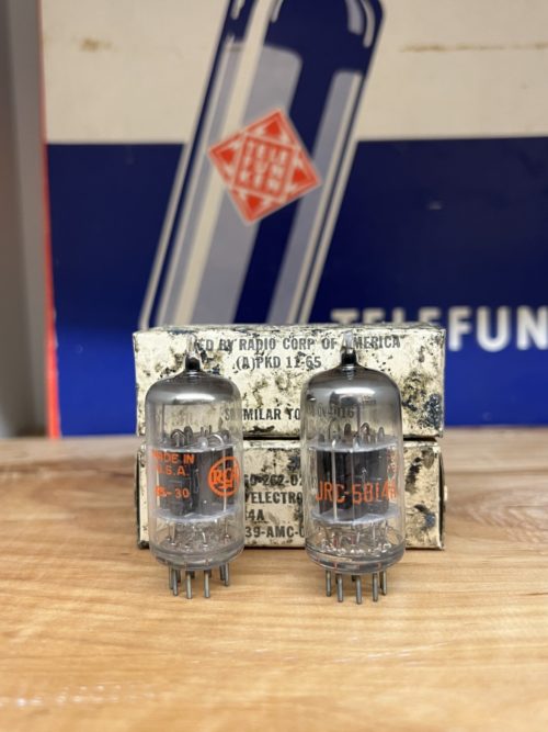 RCA 5814A black plates
