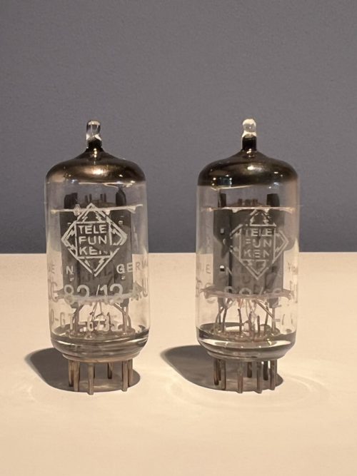 Telefunken ECC82 matched pair