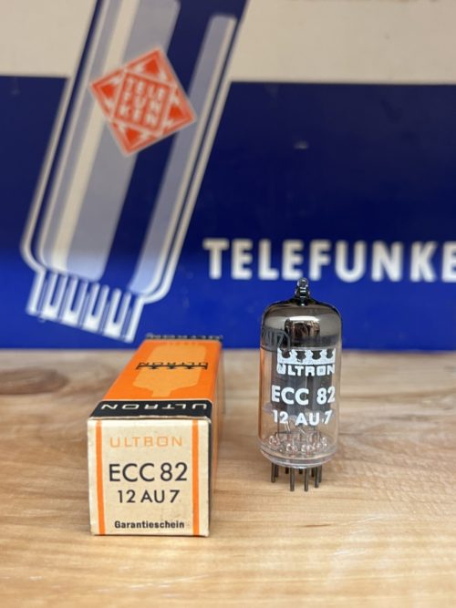 ECC82 12AU7 Ultron made by Toshiba, NOS/NIB