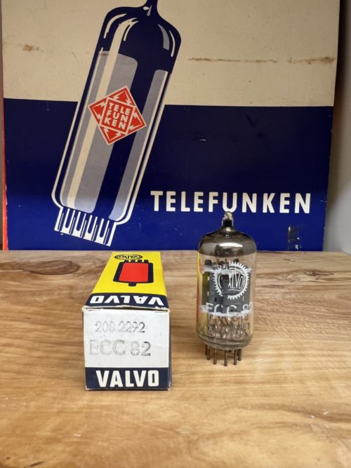 ECC82 12AU7 Valvo, Heerlen production, matched pair, NOS/NIB