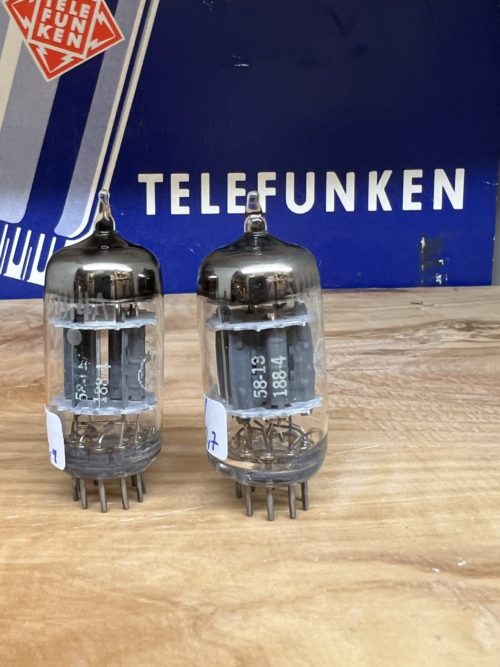 5814A E82CC GE five star 1958 production, matched pair, NOS - Image 3