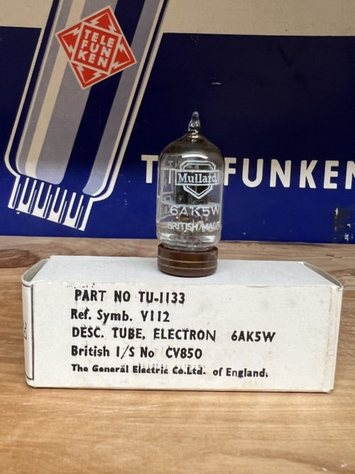 CV850 6AK5 5654 EF95 Mullard, milspec, NOS/NIB - Image 3