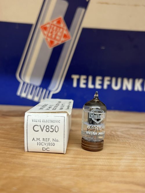 CV850 6AK5 5654 EF95 Mullard, milspec, NOS/NIB