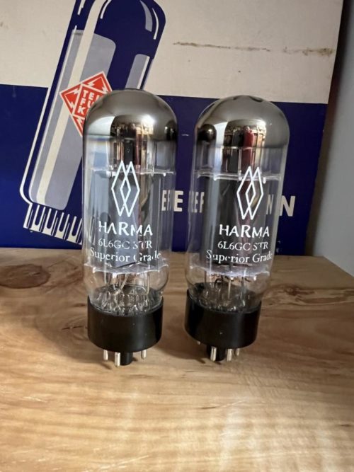 6L6GC STR Harma, slightly used, matched pair