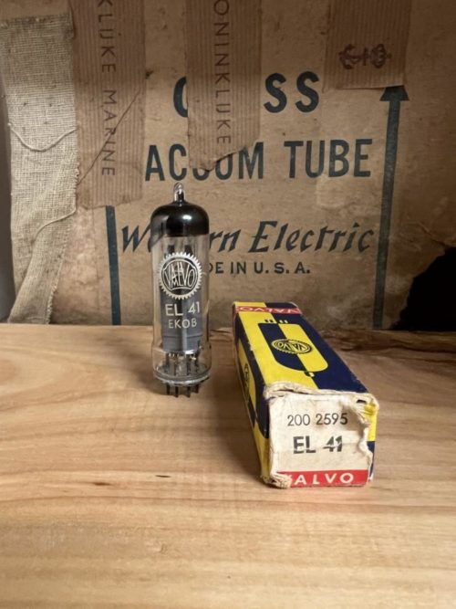 EL41 Valvo, small lot of super vintage NOS tubes - Image 4