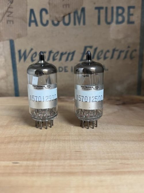 ECC88 6DJ8 Amperex/Tektronix, pre-aged, NOS, one pair (2)