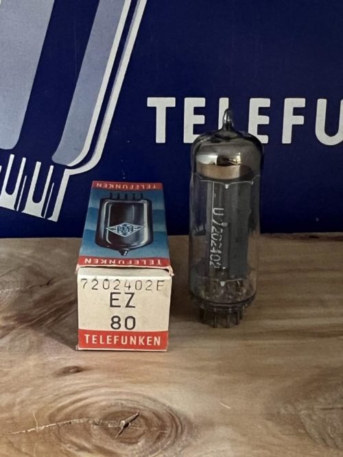 EZ80 6V4 Telefunken, perfect condition, true NOS/NIB - Image 2