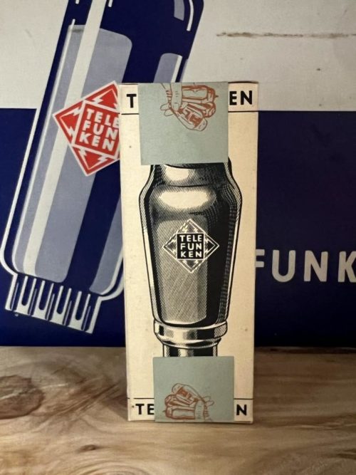 6080WA Telefunken Ulm production in factory sealed box,  6AS7G sub