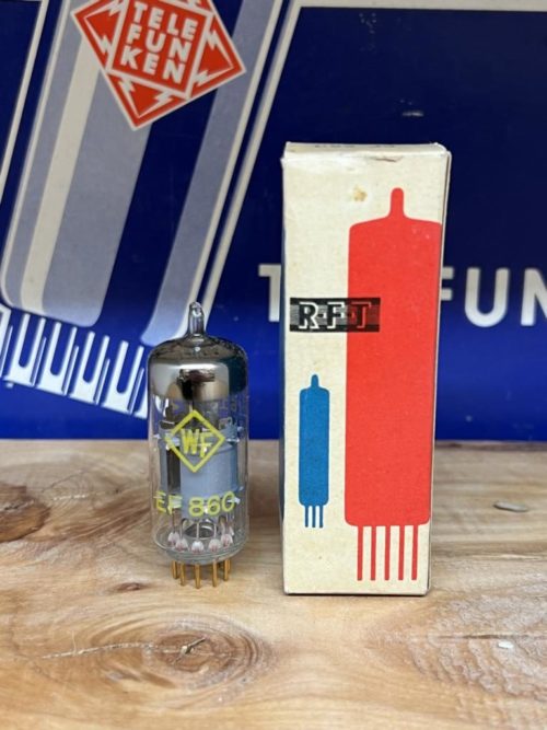 EF860 EF800 RFT, true NOS/NIB, gold pins, STAM SA-47 - Image 2