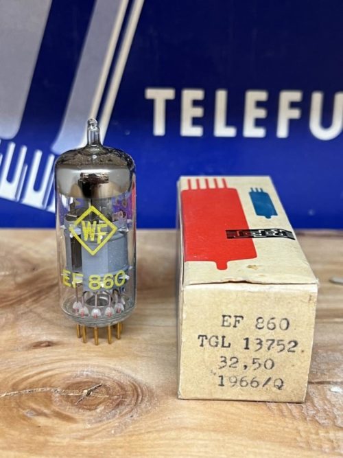 EF860 EF800 RFT, true NOS/NIB, gold pins, STAM SA-47