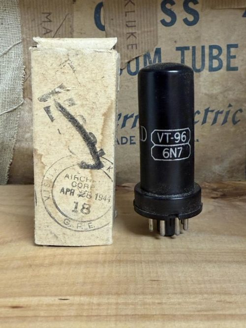 6N7 VT96 Ken-Rad, NOS/NIB from 1943-1945 - Image 2