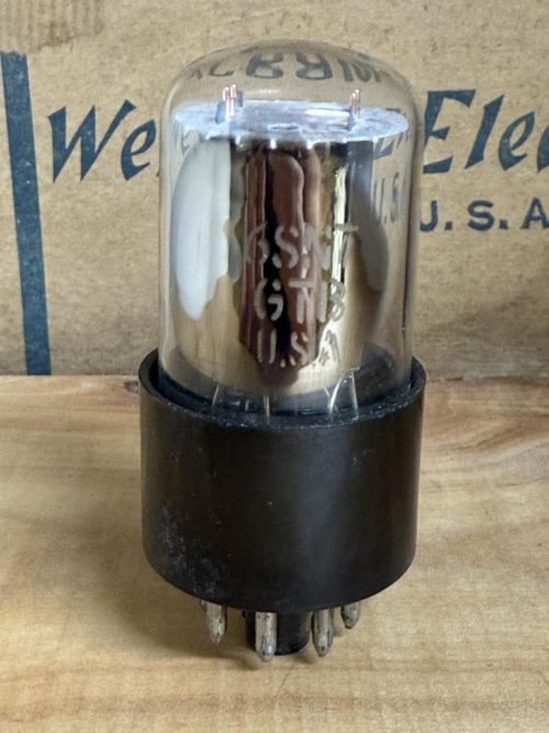 6SN7GTB GE side O-getter, used, test excellent - Image 2