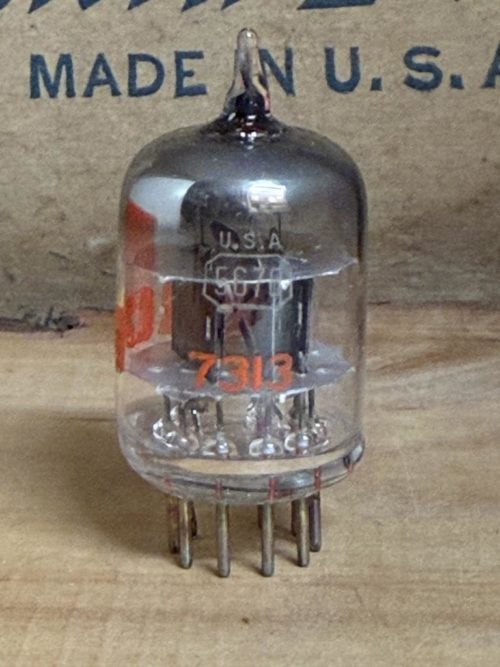 5670 RCA, 396A, 2C51 true NOS/NIB, black plate, round getter - Image 2