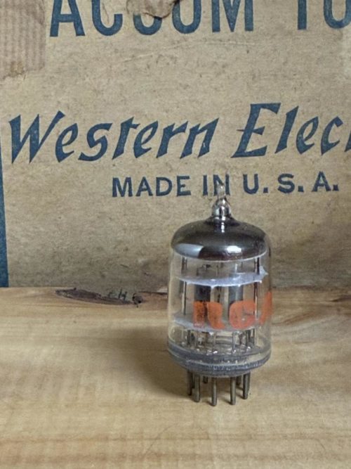 5670 RCA, 396A, 2C51 true NOS/NIB, grey plate, triple mica