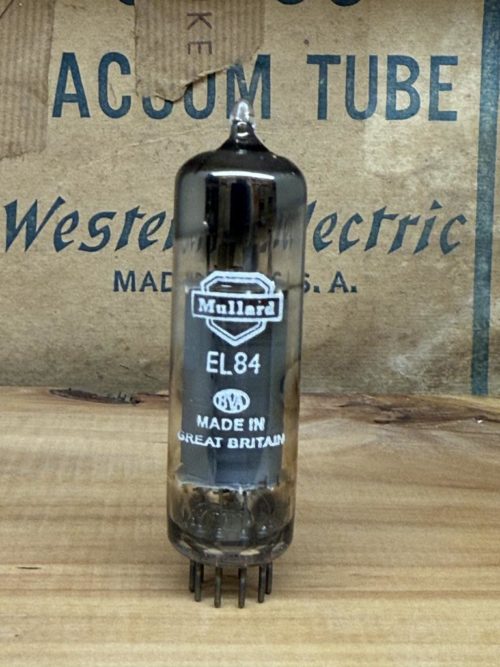 EL84 6BQ5 Mullard, used, Blackburn rx1 code, test strong with at least 85%