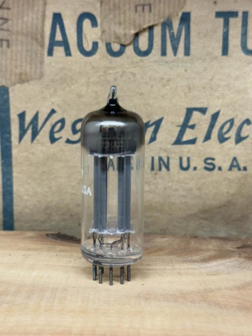 12BH7A RCA, long grey plate, O-getter - Image 2