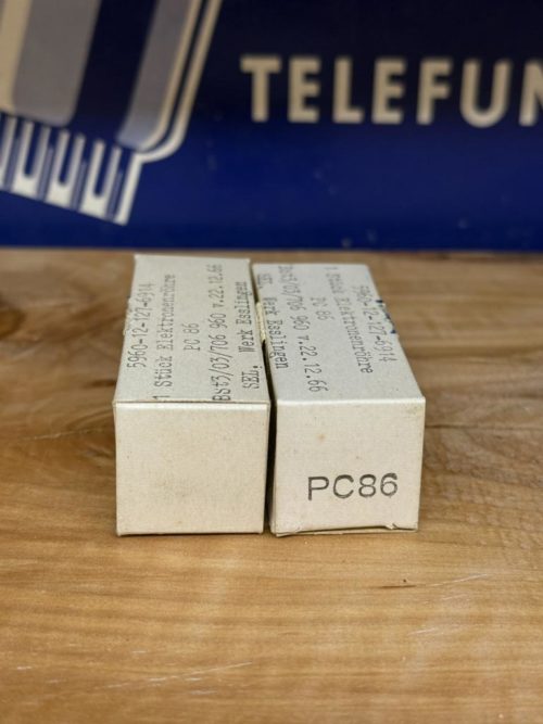 PC86 SEL, NOS, NIB, made by RT Suresnes, one pair - Image 2