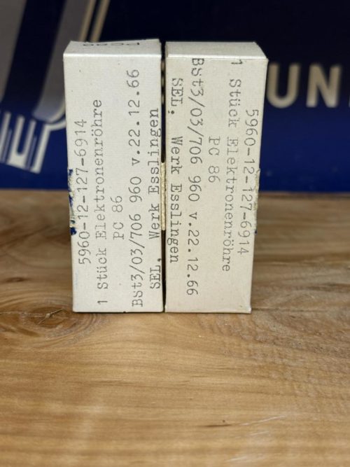PC86 SEL, NOS, NIB, made by RT Suresnes, one pair